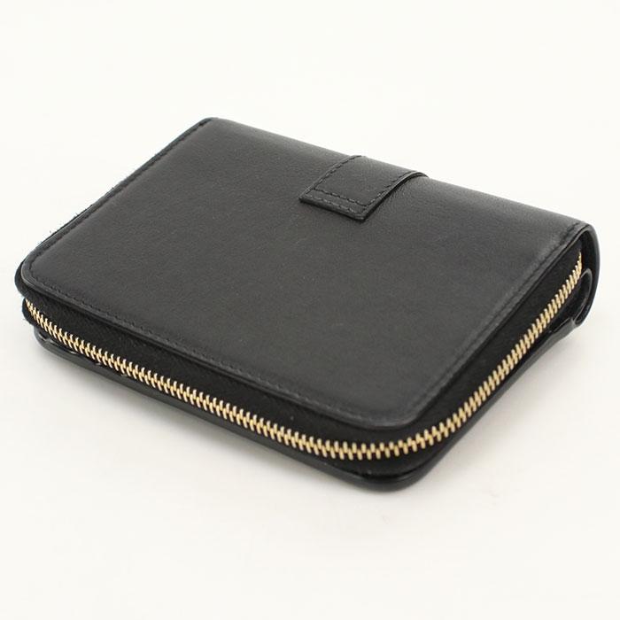 SAINT LAURENT 中古良品 サンローラン 二つ折り財布 532867 YSLロゴ