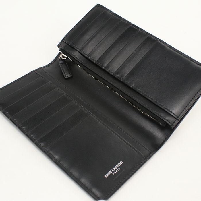 SAINT LAURENT 中古・未使用 サンローラン 長財布二折 607746 コチネン