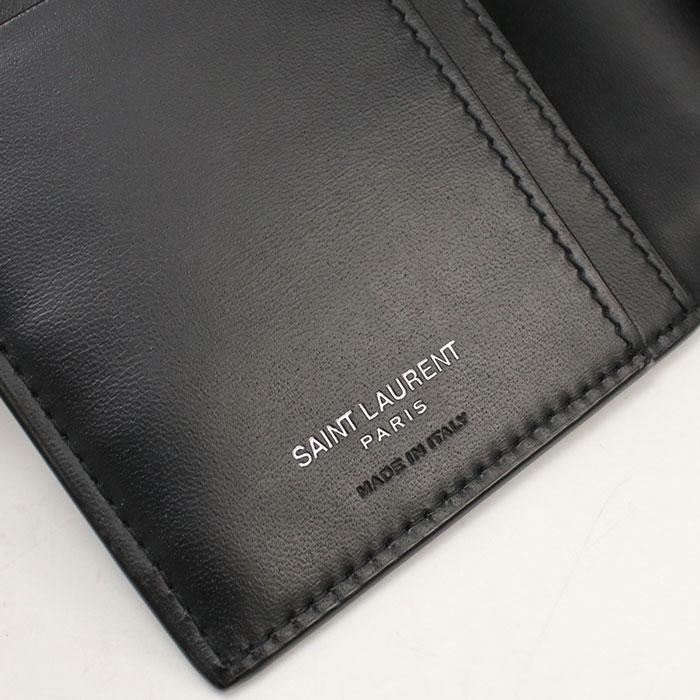 SAINT LAURENT 中古・未使用 サンローラン 長財布二折 607746 コチネン