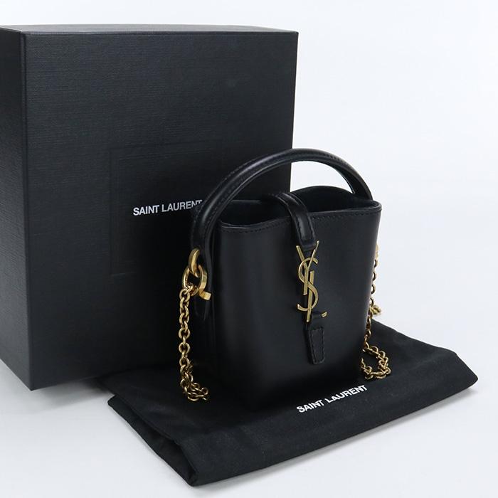 SAINT LAURENT 【中古・未使用】SAINT LE 37 マイクロ レザー SAINT LAURENT 【中古・未使用】SAINT LE 37 マイクロ レザー