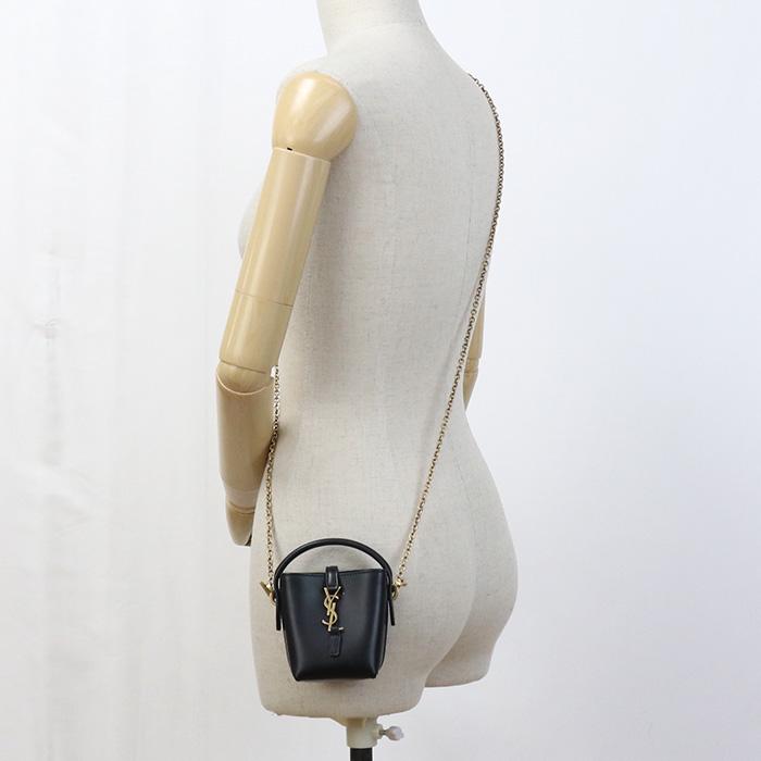 SAINT LAURENT 【中古・未使用】SAINT LE 37 マイクロ レザー SAINT LAURENT 【中古・未使用】SAINT LE 37 マイクロ レザー