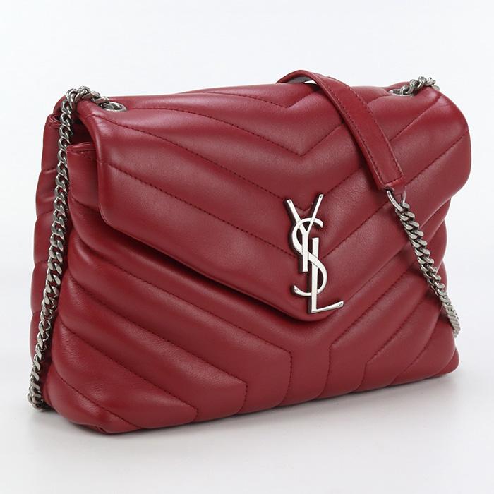 SAINT LAURENT 中古サンローランSAINT ルル チェーンショルダーバッグ  