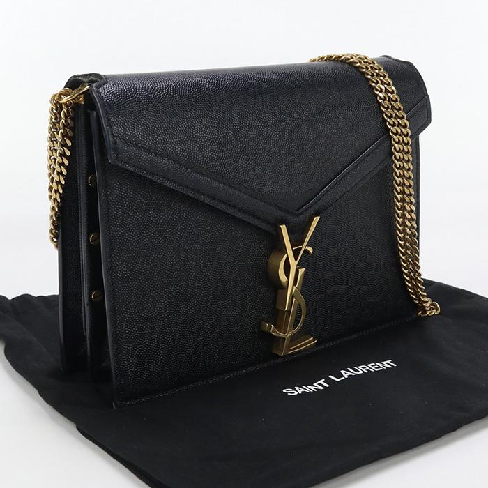 SAINT LAURENT 中古サンローランSAINT カサンドラ チェーンショルダー  