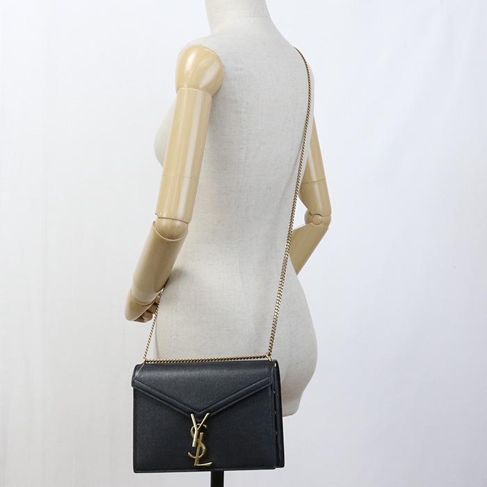 SAINT LAURENT 中古サンローランSAINT カサンドラ チェーンショルダー  