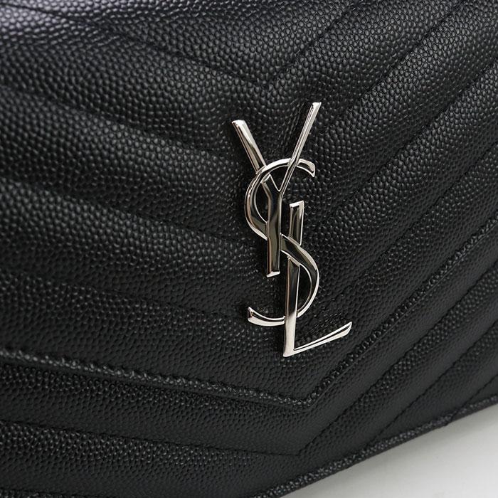 SAINT LAURENT 中古良品 サンローラン チェーンウォレット 742920  