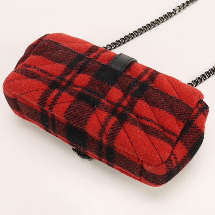 SAINT LAURENT 中古良品 サンローラン 斜め掛け ショルダーバッグ  