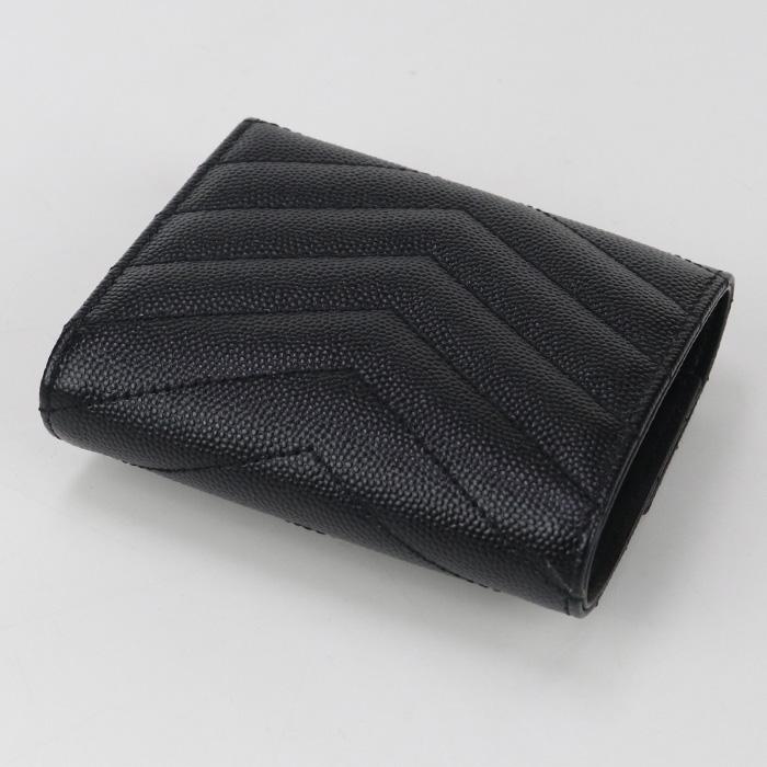 SAINT LAURENT 中古美品 サンローラン 三折財布 692061 マルチ  