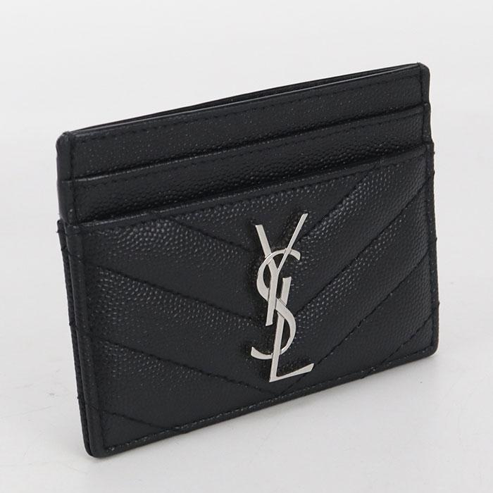SAINT LAURENT 中古良品 サンローラン カードケース 423291 モノグラム  