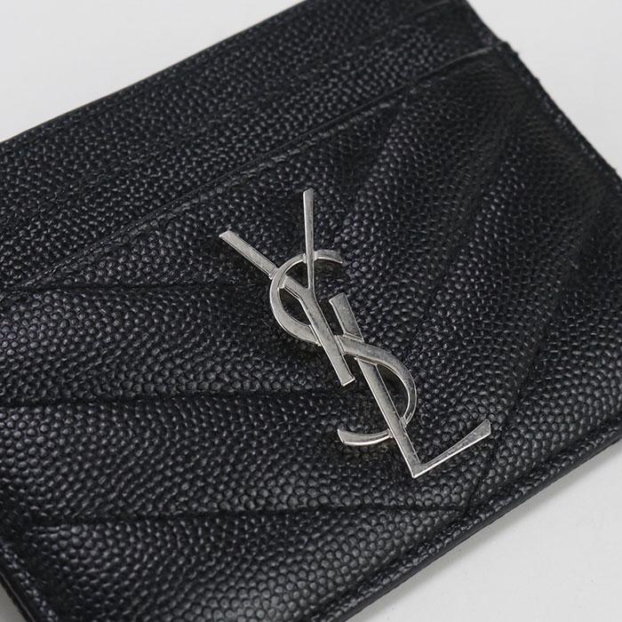 SAINT LAURENT 中古良品 サンローラン カードケース 423291 モノグラム  