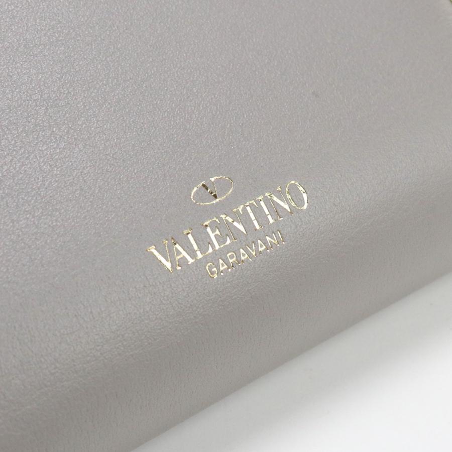 中古・未使用ヴァレンティノVALENTINO ロックスタッズミニウォレット