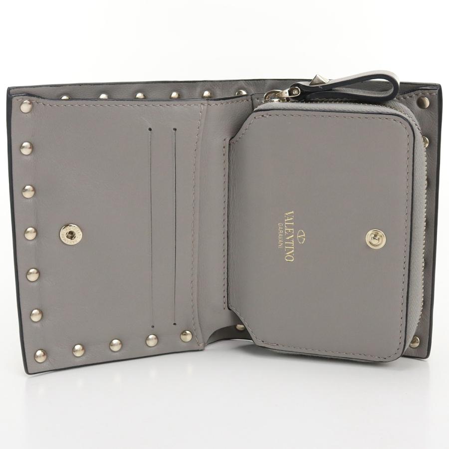中古・未使用ヴァレンティノVALENTINO ロックスタッズミニウォレット