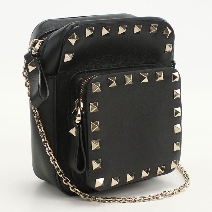 VALENTINO 中古美品 Valentino ヴァレンチノ 斜め掛け ショルダー  