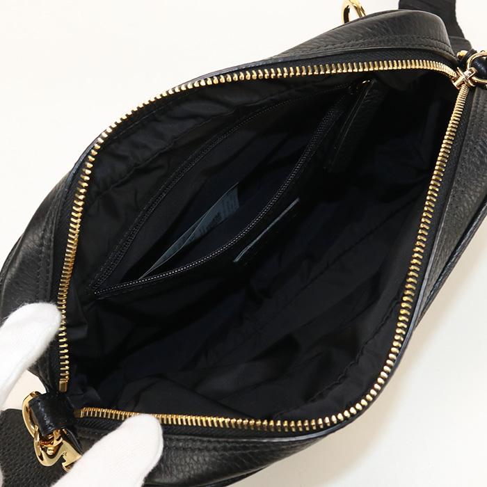 中古・未使用ヴェルサーチGIANNI VERSACE ショルダーバッグ レザー 
