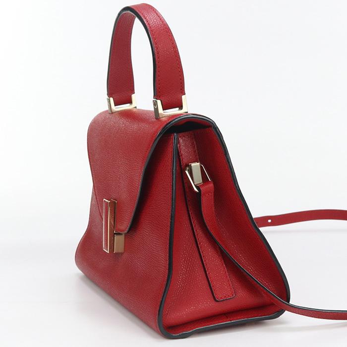 Valextra（ヴァレクストラ） 中古良品 ハンドバッグ N 448850 ミニ