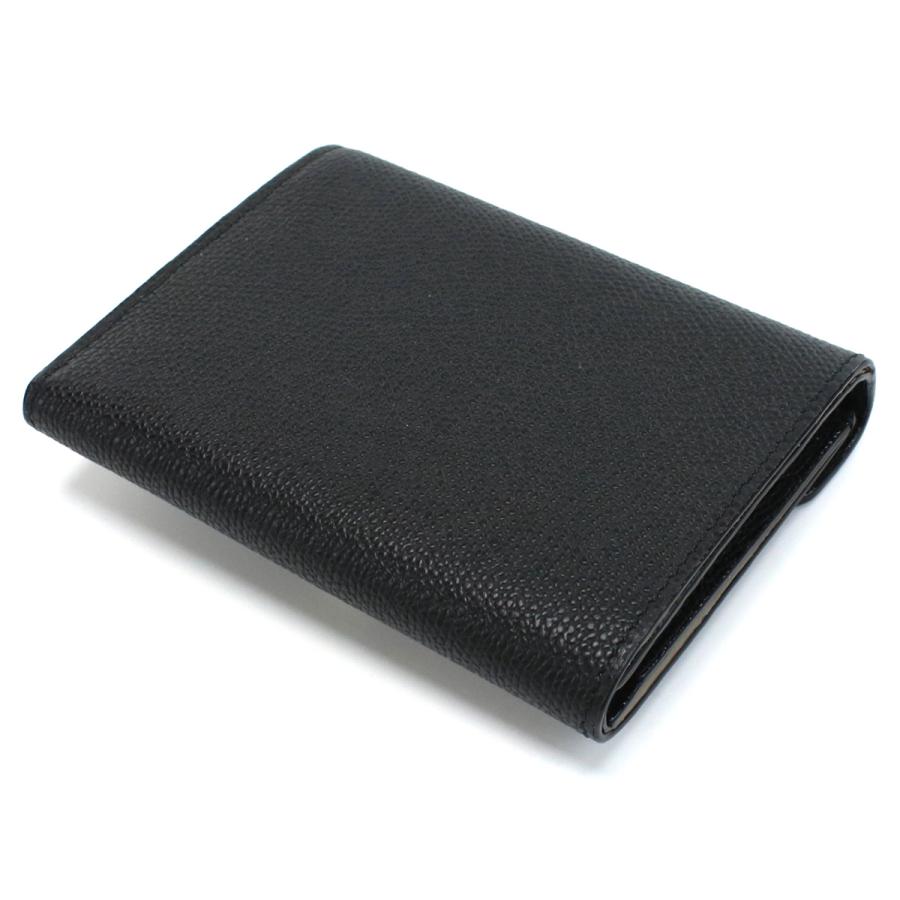 ヴァレクストラ VALEXTRA 三折財布小銭入付き イジィデ ウォレット V9E05　028　000N ブラック wallet-01 mini-01 new-02｜bighit｜06