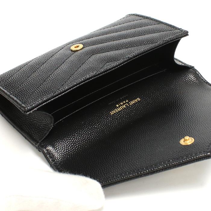 SAINT LAURENT サンローラン 名刺入れ レディース ブラック 414404