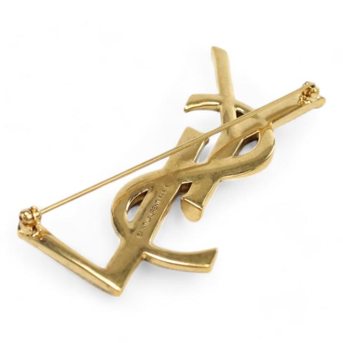 サンローラン SAINT LAURENT ブローチ 700582 Y1500 ゴールド系 SAINT LAURENT サンローラン ブローチ ブランド 700582 Y1500