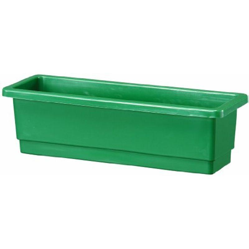 大和プラスチック 花桶・花筒 グリーンBOX G65 645×220×H185 グリーン