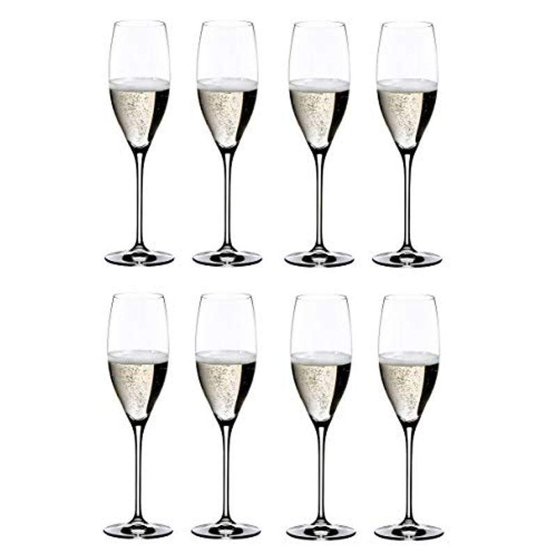 正規品 RIEDEL リーデル シャンパン グラス 8個セット ヴィノム キュヴェ・プレスティージュ/ヴィンテージ・シャンパーニュ 230m