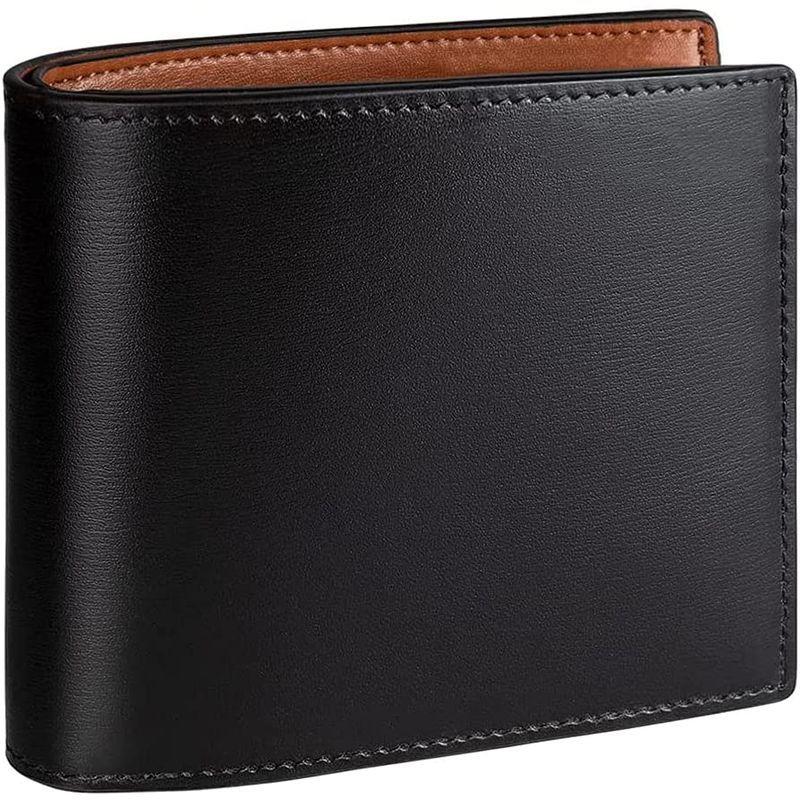 安い割引 財布 財布 メンズ 二つ折り 本革 ボックス型 小銭入れ カード入れ 使いやすい おしゃれ ギフト箱入り Black Www Threeriversofs Com