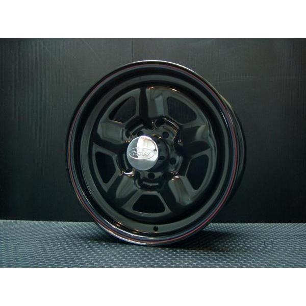 TSW STAR ブラック 16X7J+35 5穴114.3 ホイール4本セット （100