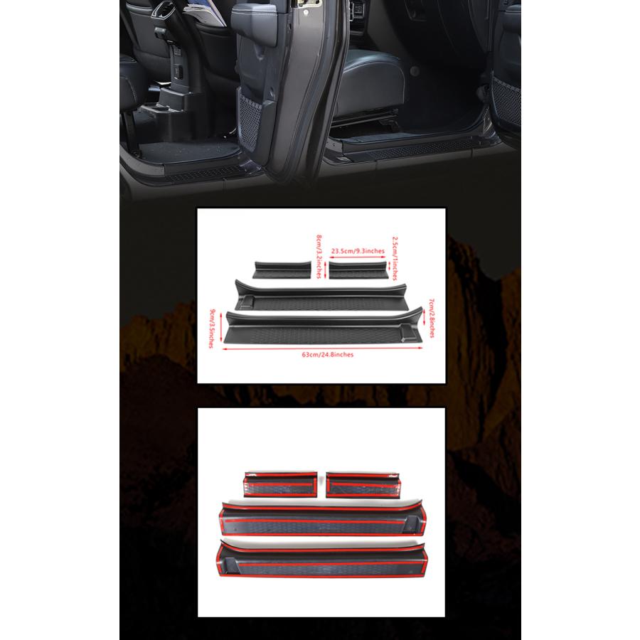 Wrangler（ラングラー） ジープ JL 4ドア ドアプロテクター エントリー