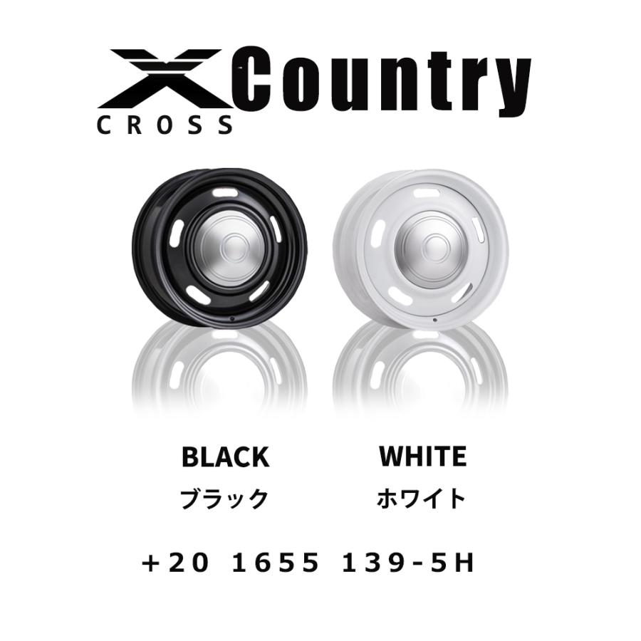 ジムニー JB64 JB74 16インチ 139.7-5H 4本 CROSS COUNTRY 送料無料 
