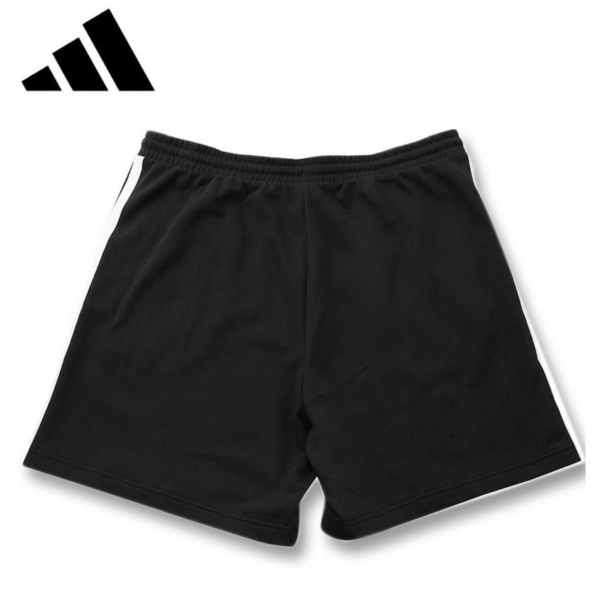 adidas（アディダス） 大きいサイズ メンズ ESS 3ST スウェット ハーフ