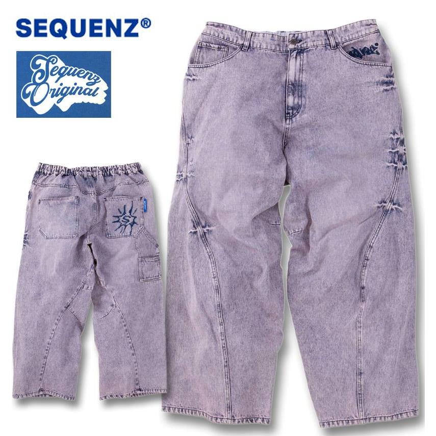 大きいサイズ SEQUENZ ウォッシュドデニムパンツ 3L 4L 5L 6L ブラック ラッピング可 送料無料 即日発送 大きいサイズ メンズ SEQUENZ ウォッシュド デニムパンツ 3L 4L 5L 6L