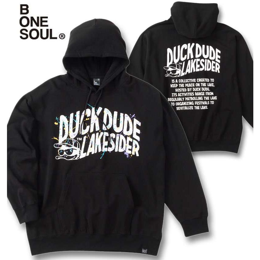 大きいサイズ b-one-soul DUCK DUDEプルパーカー 3L 4L 5L 6L ラッピング可 送料無料 即日発送 B ONE SOUL（ビーワンソウル） 大きいサイズ メンズ b-one-soul DUCK