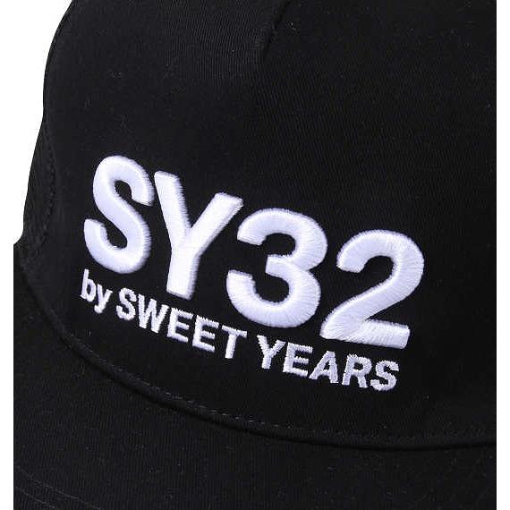 大きいサイズ メンズ SY32 by SWEET YEARS 3Dロゴトラッカーメッシュキャップ 4L/61〜64cm｜biglibero｜02