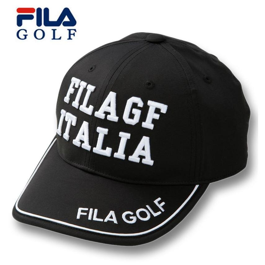 FILA GOLF 大きいサイズ メンズ 柔らかツバ ツイルキャップ 4L/61