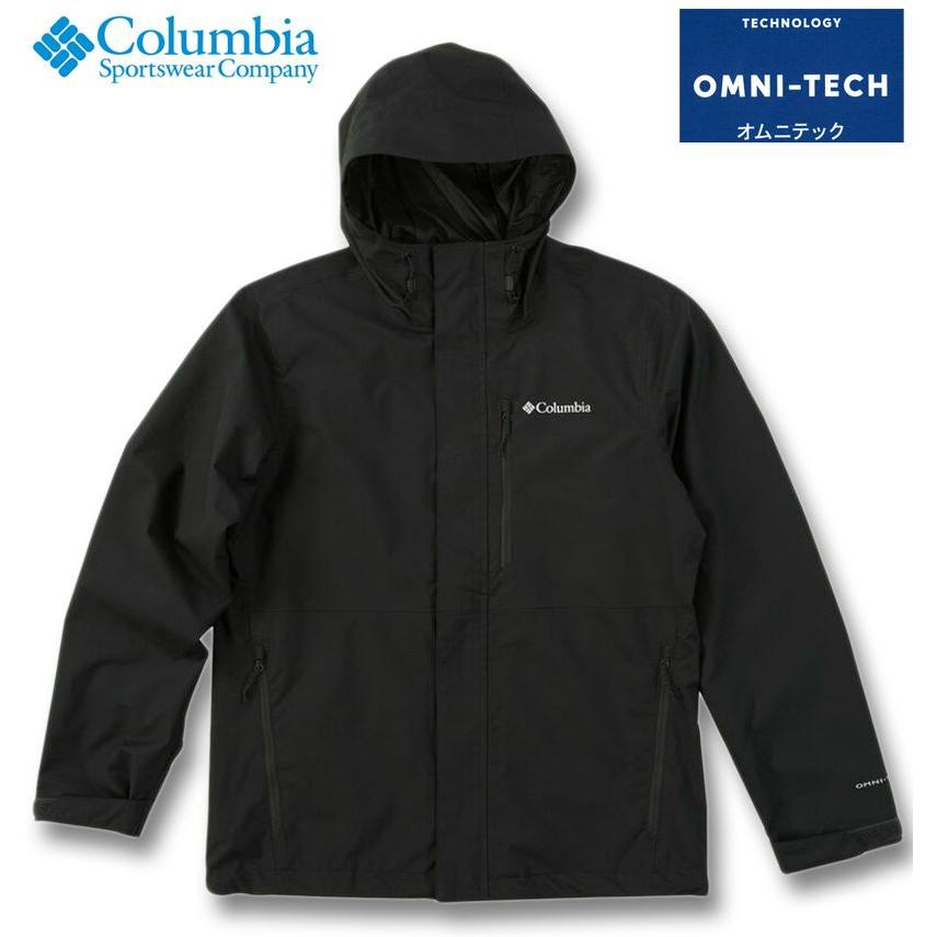 大きいサイズ メンズ Columbia ハイクバウンドII ジャケット ブラック 1273-5300-2 1X 2X 3X 4X 5X 6X Columbia（コロンビア） 大きいサイズ メンズ ハイクバウンド 2