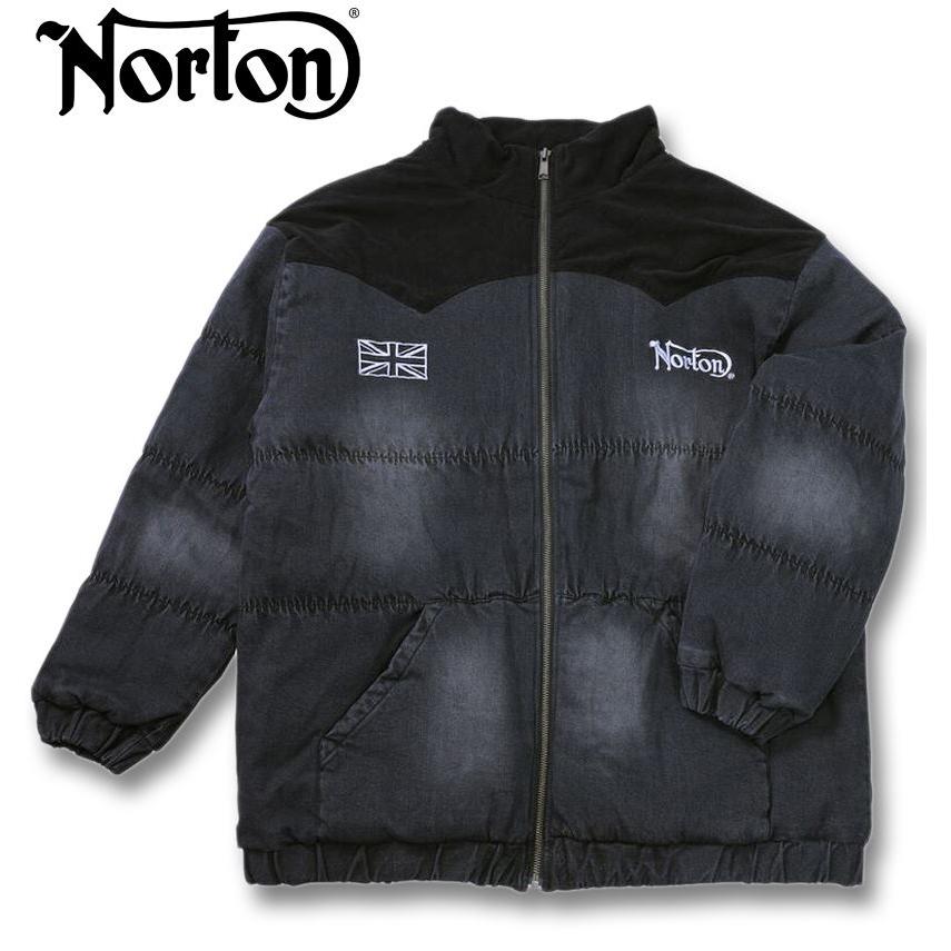 ノートン（NORTON） 大きいサイズ メンズ デニム 中綿 ジャケット 3L 