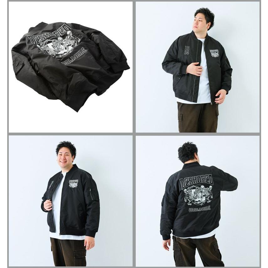 大きいサイズ メンズ DCSHOES 25 FLIGHT ジャケット 3L 4L 5L 6L_5
