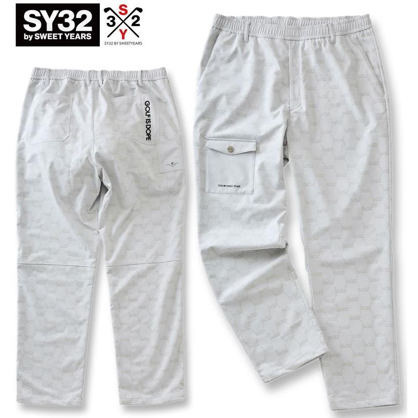 SY32 by SWEET YEARS 大きいサイズ メンズ ゴルフ フロッキー
