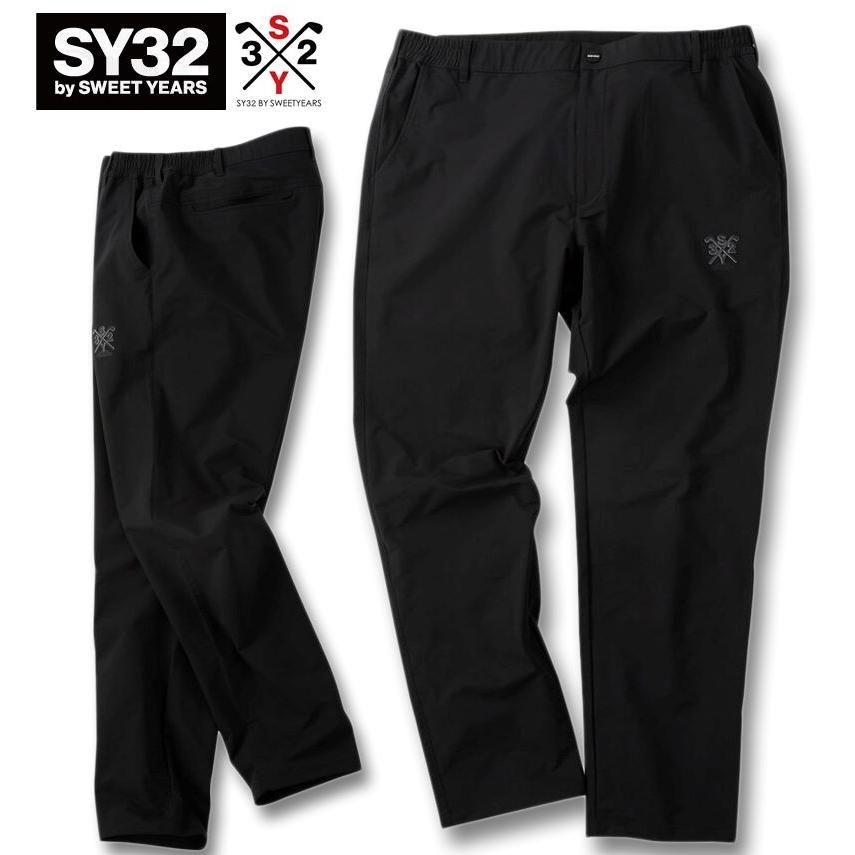 SY32GOLF ブラックパンツ6L SY32 by SWEET YEARS（エスワイサーティトゥバイスィートイヤーズ