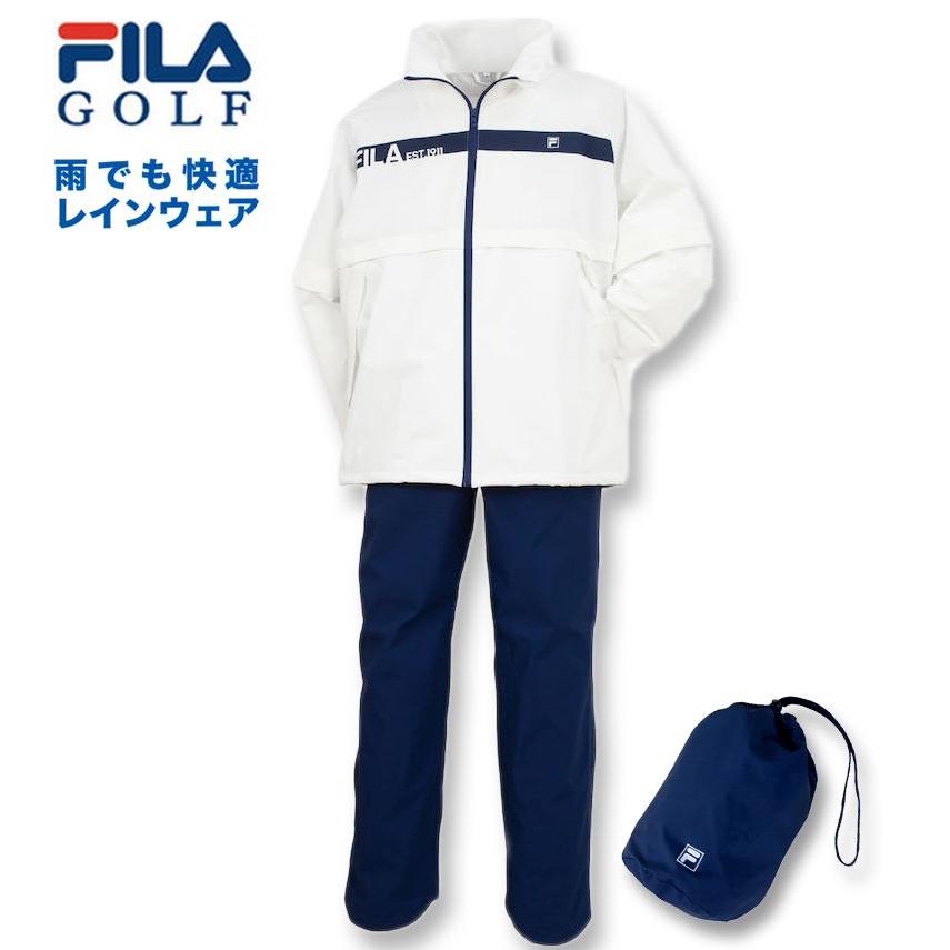 FILA GOLF 大きいサイズ メンズ レインウェア 上下セット 3L 4L 5L 6L