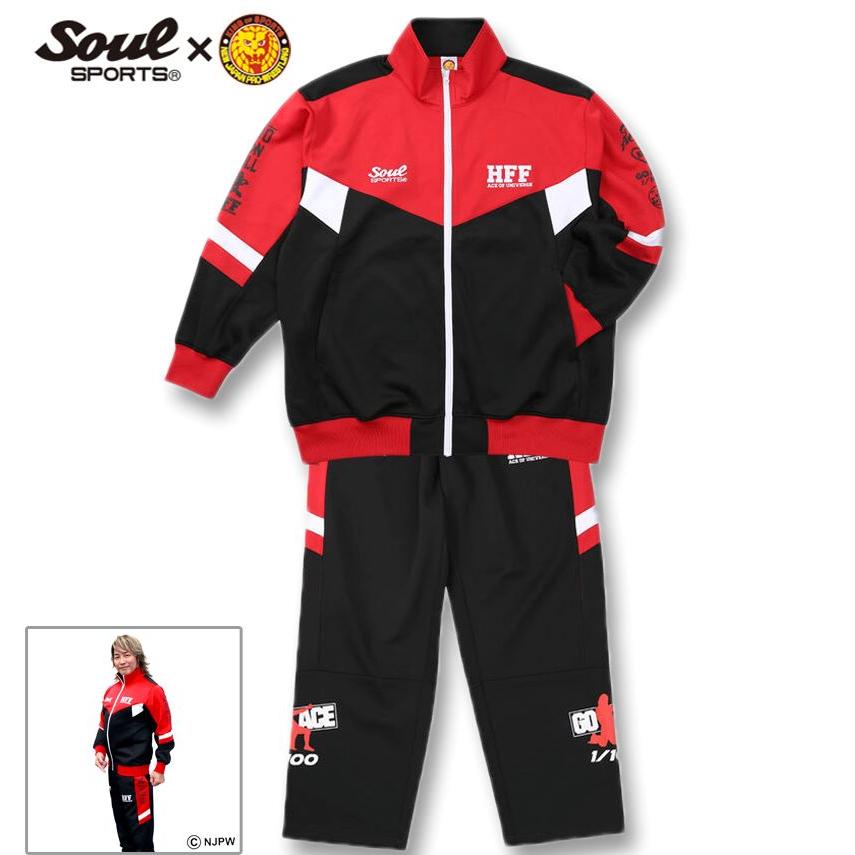 大きいサイズ メンズ SOUL SPORTS×新日本プロレス 棚橋弘至 長袖