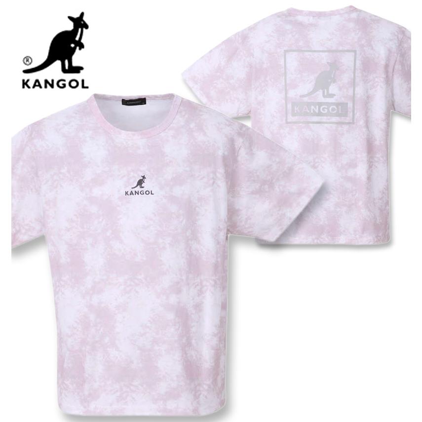 大きいサイズ メンズ KANGOL タイダイ柄プリント半袖Tシャツ 3L 4L 5L 6L 8L｜biglibero