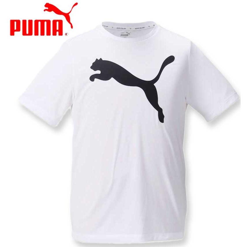 PUMA（プーマ） 大きいサイズ メンズ アクティブビッグロゴ半袖Tシャツ