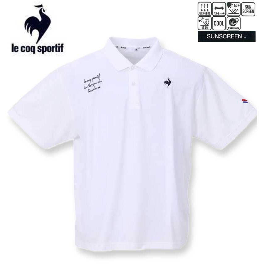 大きいサイズ メンズ LE COQ SPORTIF ヘランカSUNSCREEN鹿の子半袖ポロシャツ 3L 4L 5L 6L  :1278-3261-1-98:大きいサイズの専門店ビックリベロ - 通販 - Yahoo!ショッピング