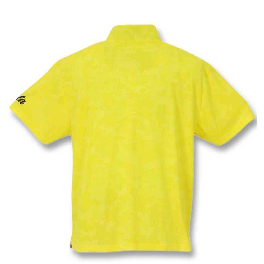 FILA GOLF-ジャガードハーフジップ半袖シャツフィラゴルフ4L FILA GOLF 大きいサイズ メンズ ジャガードハーフジップ半袖