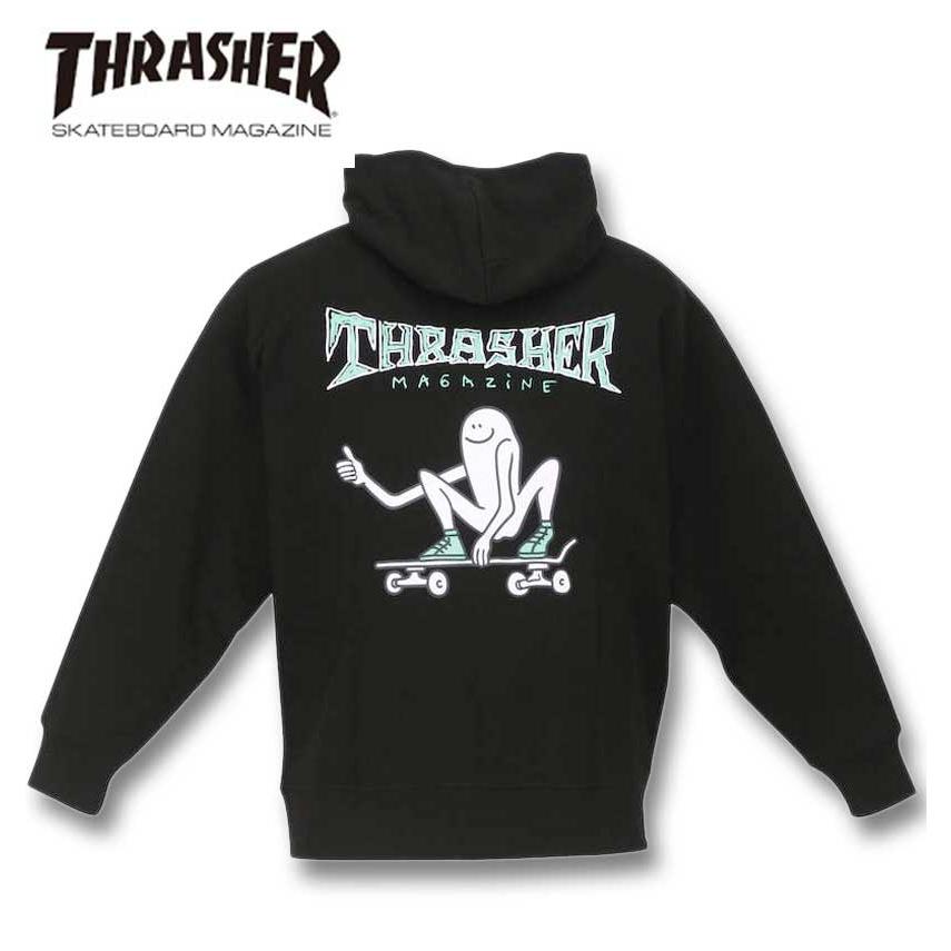 大きいサイズ メンズ THRASHER Gonz Thumbs フルジップパーカー 3L 4L 5L 6L 8L｜biglibero｜03