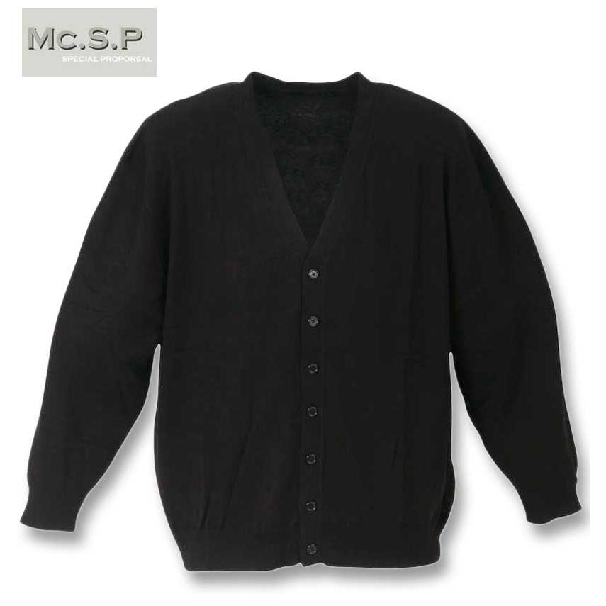大きいサイズ Mc.S.P ニットカーディガン 3L 4L 5L 6L 8L MC843751-75203 ラッピング可 送料無料 即日発送 大きいサイズ メンズ Mc.S.P ニットカーディガン 3L 4L 5L 6L 8L