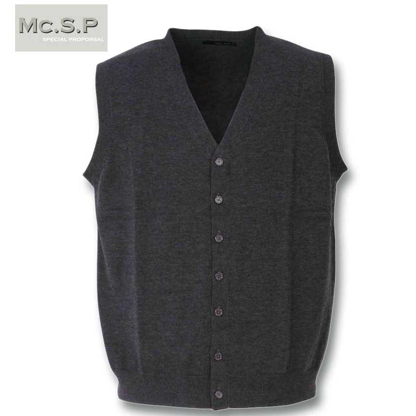 大きいサイズ Mc.S.P ニットベスト 3L 4L 5L 6L 8L MC843761-75201 ラッピング可 送料無料 即日発送 大きいサイズ メンズ Mc.S.P ニットベスト 3L 4L 5L 6L 8L : 大きい