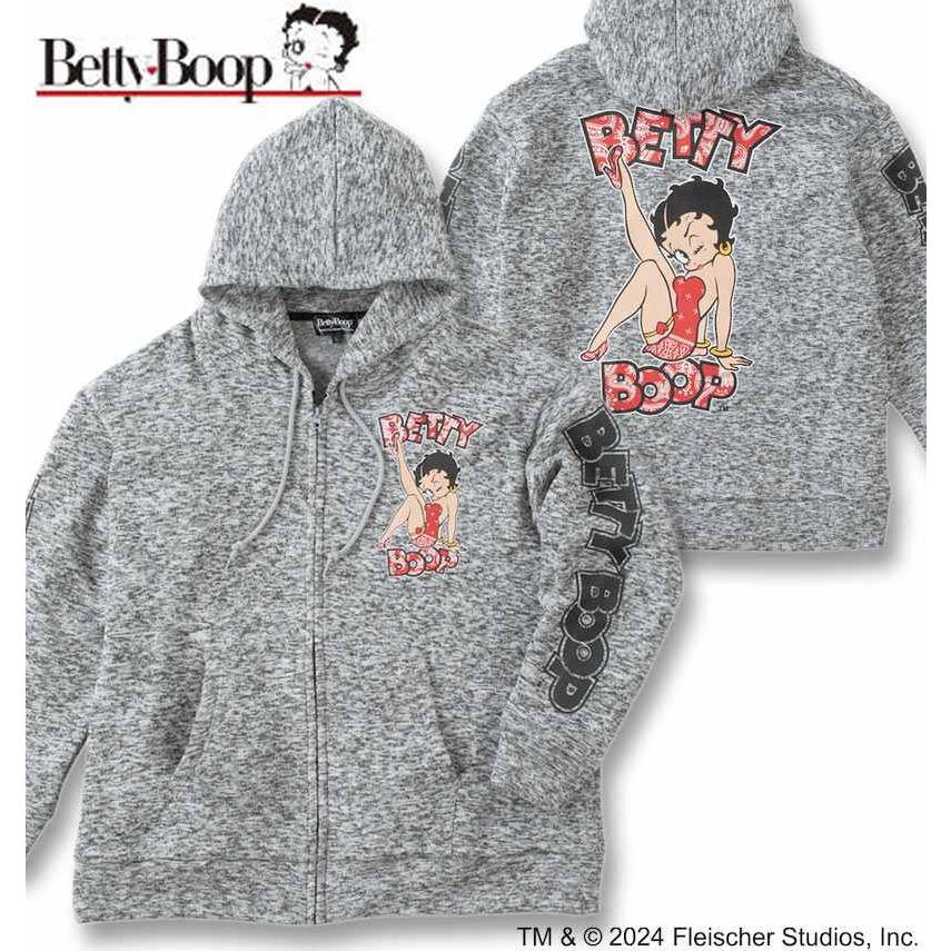 BETTY BOOP（ベティ ブープ） 大きいサイズ メンズ ニットフリース 