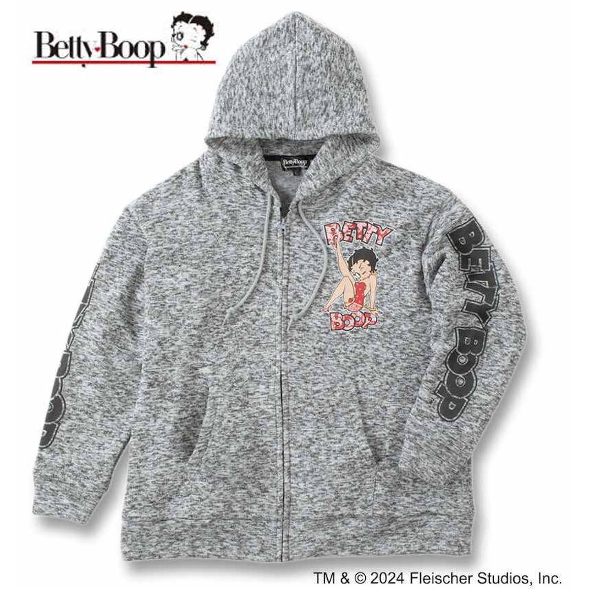 BETTY BOOP（ベティ ブープ） 大きいサイズ メンズ ニットフリース 