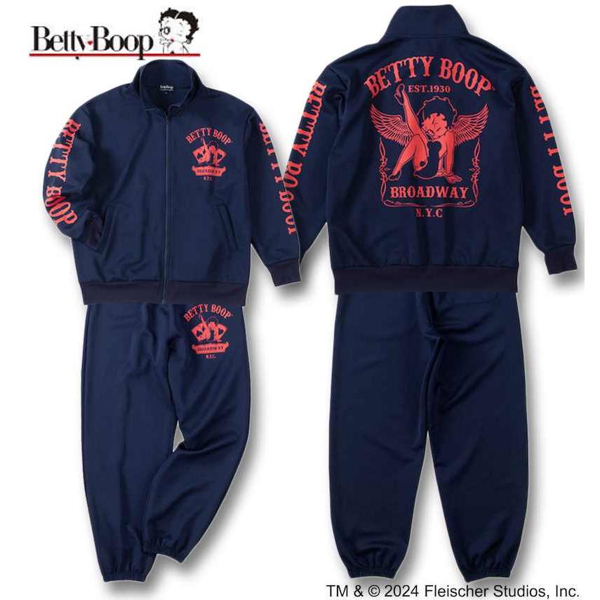 BETTY BOOP（ベティ ブープ） 大きいサイズ メンズ プリント ジャージ