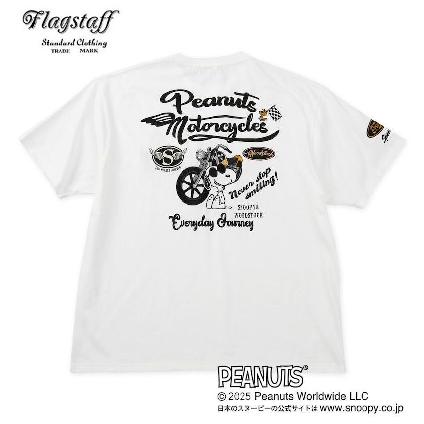 大きいサイズ FLAGSTAFF×PEANUTS スヌーピーコラボ半袖Tシャツ 3L 4L 5L 6L ブラック ラッピング可 送料無料 即日発送 大きいサイズ FLAGSTAFF×PEANUTS スヌーピーコラボ半袖Tシャツ 3L 4L